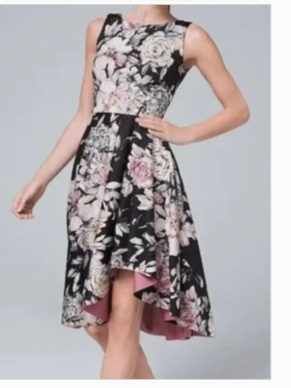 WHBM  Fit Flair 0P Dress White House Black Market 0 petite  - stunning